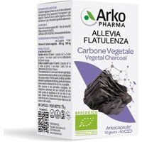 ArkoPharma Arkocapsule - Carbone Vegetale Integratore Bio, 40 capsule