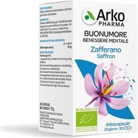 Arkopharma Arkocapsule - Zafferano Integratore Equilibrio Emotivo, 30 capsule