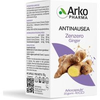 Arkopharma Arkocapsule - Zenzero Integratore Antinausea, 40 Capsule