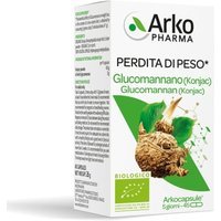 Arkopharma Arkocapsule Glucomannano Integratore Controllo Peso, 45 capsule
