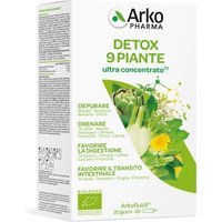 Arkopharma Arkofluidi - Detox Bio Depura Drena Integratore, 20 Flaconcini