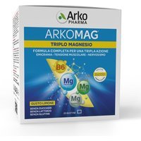 ArkoPharma Arkomag - Triplo Magnesio Integratore Alimentare, 20 bustine