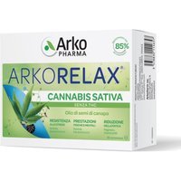 Arkopharma Arkorelax - Cannabis Sativa Integratore Alimentare, 30 Compresse