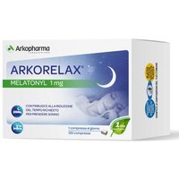Arkopharma Arkorelax - Melatonyl 1mg Integratore Alimentare, 120 Compresse