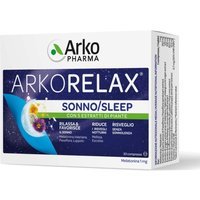 ArkoPharma ArkoRelax - Sonno Integratore Favorisce il Sonno, 30 Compresse