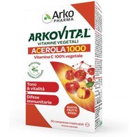 Arkopharma Arkovital - Acerola 1000 Vitamina C Naturale, 30 Compresse