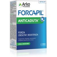 Arkopharma Forcapil - Anticaduta Integratore per Capelli e Unghie, 30 Compresse