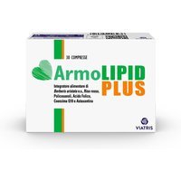 ArmoLipid Plus Integratore Alimentare con Riso Rosso, 30 Compresse