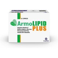 ArmoLipid Plus Integratore Alimentare con Riso Rosso, 60 Compresse