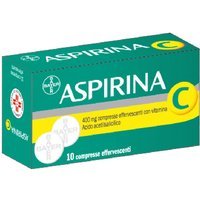 Aspirina C 400mg Febbre Influenza e Raffreddore, 10 Compresse Effervescenti