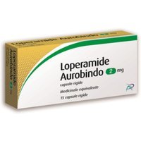 Aurobindo Loperamide 2mg Trattamento Diarrea, 15 Capsule Rigide