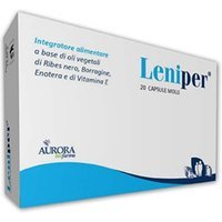 Aurora Biofarma Leniper Integratore Alimentare 20 Capsule Molli