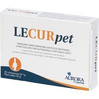 Aurora Lecurpet Mangime Complementare per Cani e Gatti, 30 Compresse