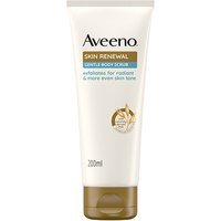 Aveeno Skin Renewal Body Scrub Trattamento Esfoliante per pelle secca, 200ml