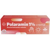 Bayer Polaramin Crema Per Dermatiti Eritemi Prurito e Punture di Insetto con Desclorfeniramina 1%, Tubo 25gr
