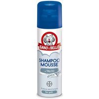 Bayer Sano e Bello - Shampoo Mousse al Talco per Gatto, 200ml