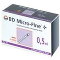 Becton Dickinson Siringa Insulina 0.5 ml Ago G30 30 Pezzi