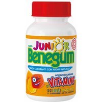 Benegum Junior Vitamine Integratore in Golose Gelée alla Frutta, 52 Caramelle