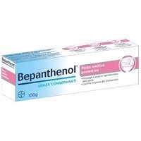 Bepanthenol Pasta Lenitiva Protettiva - Pasta per il cambio del pannolino con pantenolo, 100 g