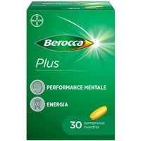 Berocca Plus Integratore Vitamine Minerali per Energia e Concentrazione, 30 Cpr