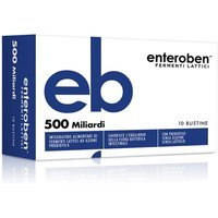 Bioartis Enteroben 500 Miliardi Integratore Alimentare, 10 Stick Pack