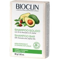 Bioclin Shampoo Solido Idratante per Capelli Normali, 80g