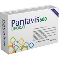 Biodelta Pantavis 600 Lipoico Integratore Alimentare, 30 comrpesse