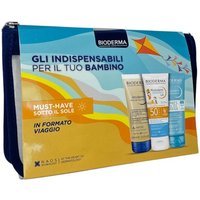 Bioderma Kit Gli Indispensabili per il Tuo Bambino Photoderm Pediatrics SPF50+ + Photoderm Gel-Crema Doposole + Atoderm Olio Doccia