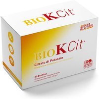 Biohealth Bio KCit Integratore di Citrato di Potassio, 30 Bustine