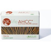 Biolife Internazionale NkLife AHCC Integratore Alimentare 30 Capsule Vegetali