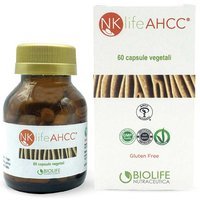 Biolife Internazionale NkLife AHCC Integratore Alimentare 60 Capsule Vegetali