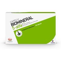 Biomineral 5-Alfa Integratore per il Benessere dei Capelli, 30 Capsule