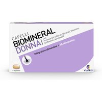 Biomineral Donna Integratore Benessere Capelli Donna e Menopausa, 30 Compresse