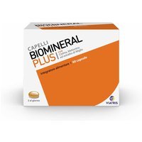 Biomineral Plus Integratore Capelli Metabolismo Energetico, 60Capsule