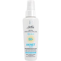 Bionike Aknet - Fluido per Pelle Acneica Protezione Molto Alta SPF50+, 50ml