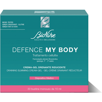 Bionike Defence My Body - Crema-Gel Drenante Riducente Trattamento Cellulite Dispositivo Medico, 30 Bustine