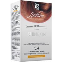 BioNike Shine On - Trattamento Colorante Capelli 5.4 Castano Chiaro Ramato