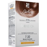 BioNike Shine On - Trattamento Colorante Capelli 7.32 Biondo Caramello