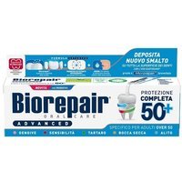 Biorepair Advanced Protezione Completa 50+ - Dentifricio con il MicroRepair e i probiotici, 75 ml