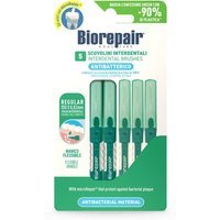 Biorepair Scovolino Interdentale Antibatterico in Gomma Regular, 5 scovolini