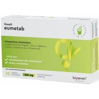 Bioseven lineaD Eumetab Integratore Antiossidante e Antinfiammatorio, 30 Capsule
