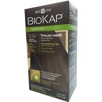 Bios Line BioKap 5.34 castano chiaro miele - La tinta nutricolor delicato e coprente, 140 ml