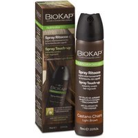 Bios Line Biokap Nutricolor - Spray Ritocco Capelli Castano Chiaro, 75ml