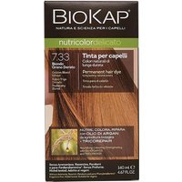 Bios Line Biokap Nutricolor - Tinta Delicato 7.33 Biondo Grano Dorato, 140ml