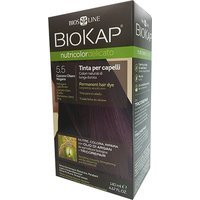 Bios Line Delicato 5.5 Castano Chiaro Mogano - Tinta Bios Line nutricolor che copre e nutre, 140 ml