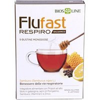 Bios Line Flufast - Respiro Balsamico Integratore Alimentare, 9 Buste