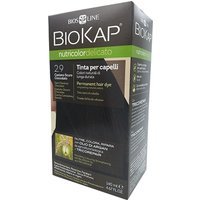Bios Line Nutricolor Delicato 2.9 - Bios Line tinta capelli castano scuro per la copertura, 140 ml