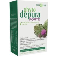 Bios Line Phytodepura Forte Concentrato Integratore Alimentare, 30 Bustine