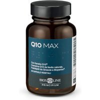 Bios Line Q10 Max capsule - Integratore antiossidante e per il microcircolo, 60 capsule vegetali