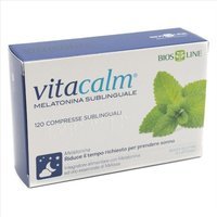 Bios Line Vitacalm - Melatotina Integratore Alimentare,120 Compresse Sublinguali